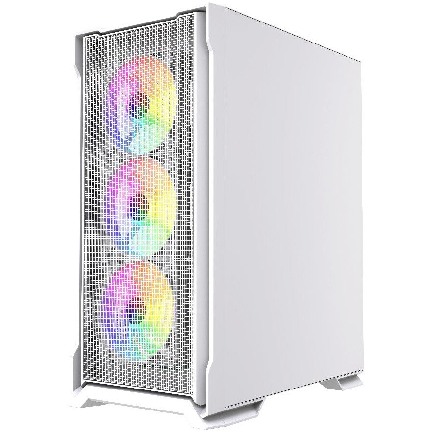 Корпус Powercase Mistral AZ4W ARGB, Белый детальное изображение - 3