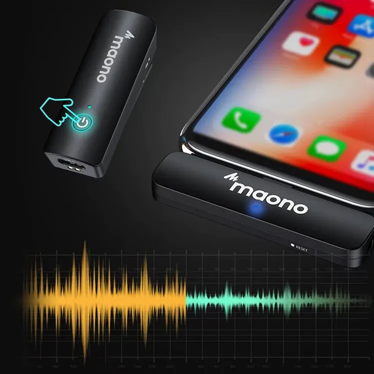 Радиосистема Maono WM600 C2, Черный детальное изображение - 4