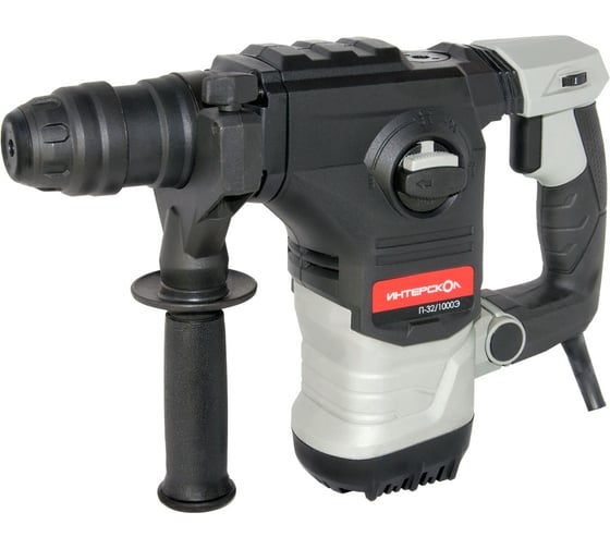 Перфоратор Интерскол П-32/1000Э 236.0.0.00, 1020 Вт, 5 Дж, 1950-4100 уд/мин детальное изображение - 1