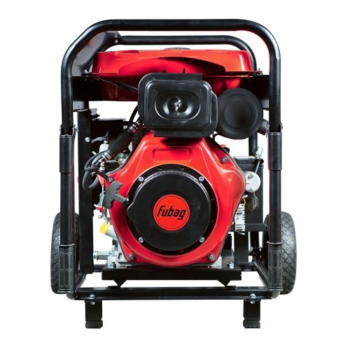 Генератор дизельный с воздушным охлаждением FUBAG DS 9500 XD ES 646240, открытый, 7 кВт, Красный детальное изображение - 9