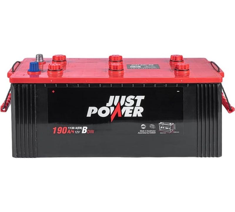 Аккумулятор JUST POWER L+3 B EN, Прямая Поляроность, J0B1903, 190 А·ч детальное изображение - 2