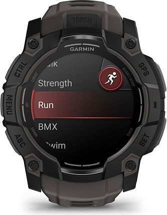 Смарт-часы Garmin Instinct 3 Amoled Black, 50 мм, Черный детальное изображение - 3