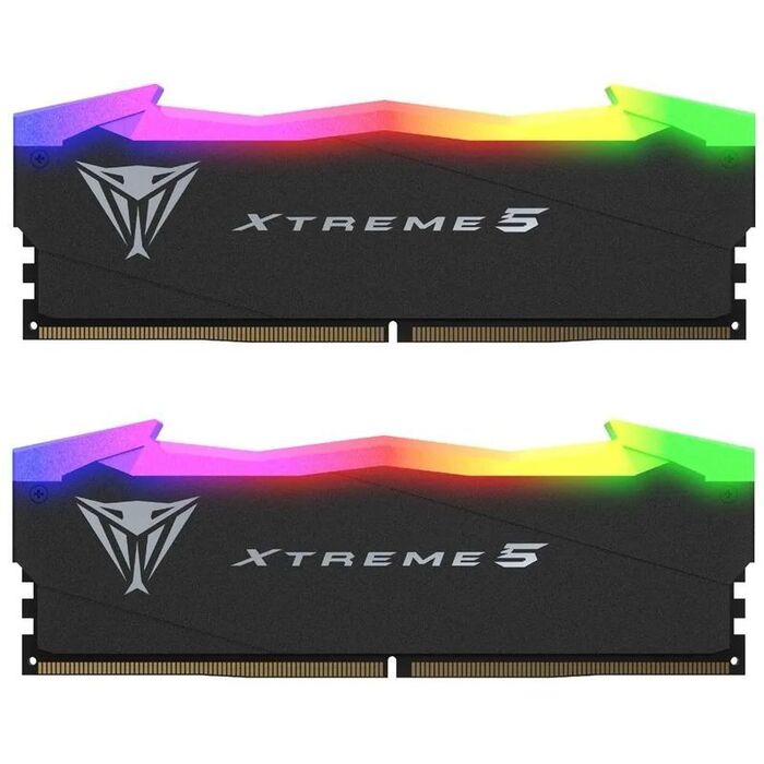Оперативная память Patriot Viper Xtreme 5 RGB DDR5 8000MHz, PVXR548G80C38K, 2x24 Гб KIT, 48 Гб №1