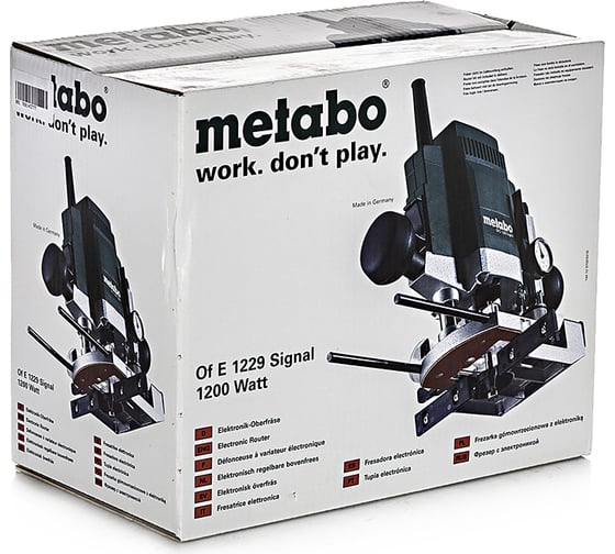 Фрезер Metabo OfE 1229 Signal 601229000, 1650 Вт, Зеленый детальное изображение - 2