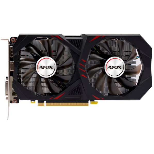 Видеокарта AFOX NVIDIA GeForce GTX 1660 Ti, AF1660TI-6144D6H7-V6, 6 ГБ, Черный детальное изображение - 3