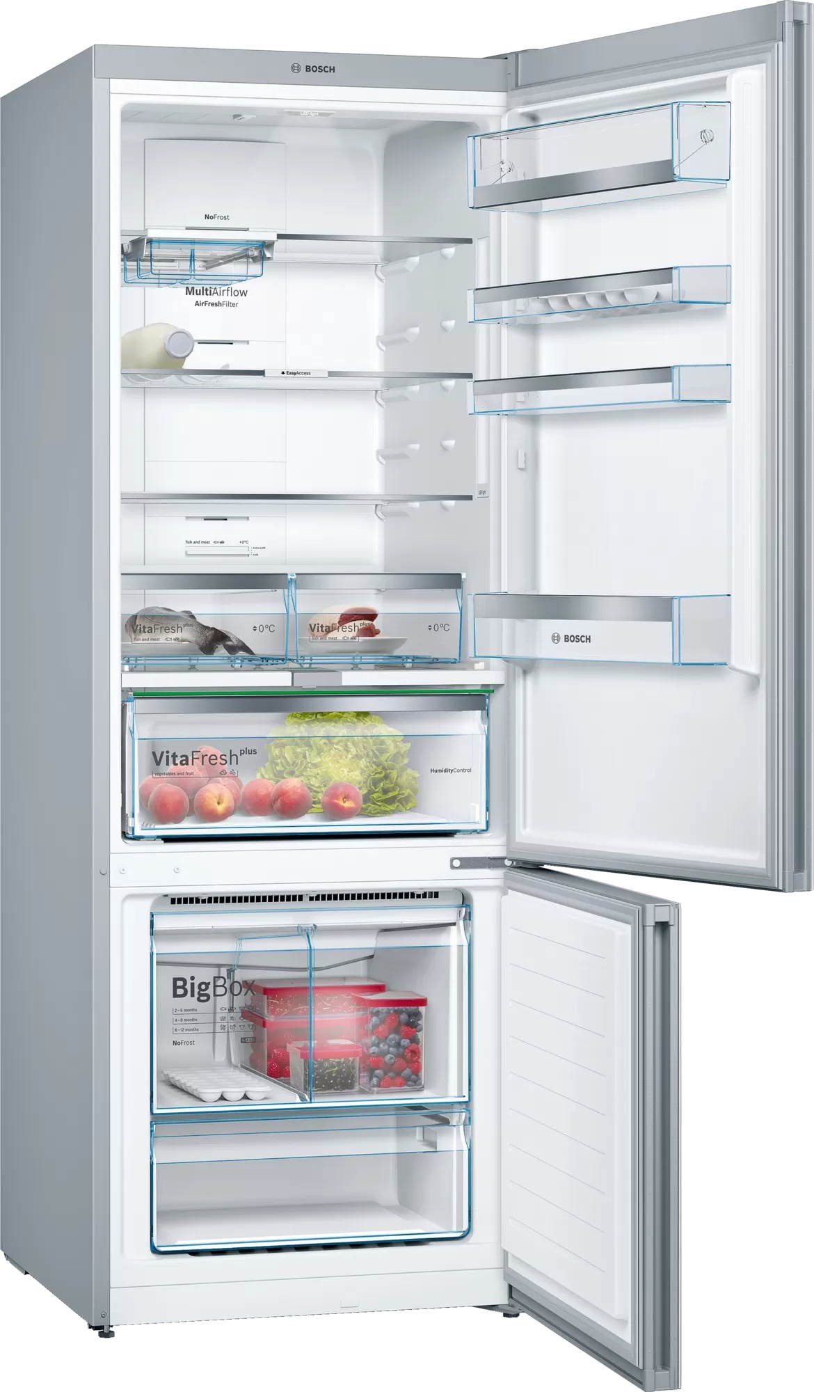 Холодильник Bosch KGN56LW30U, Белый детальное изображение - 2