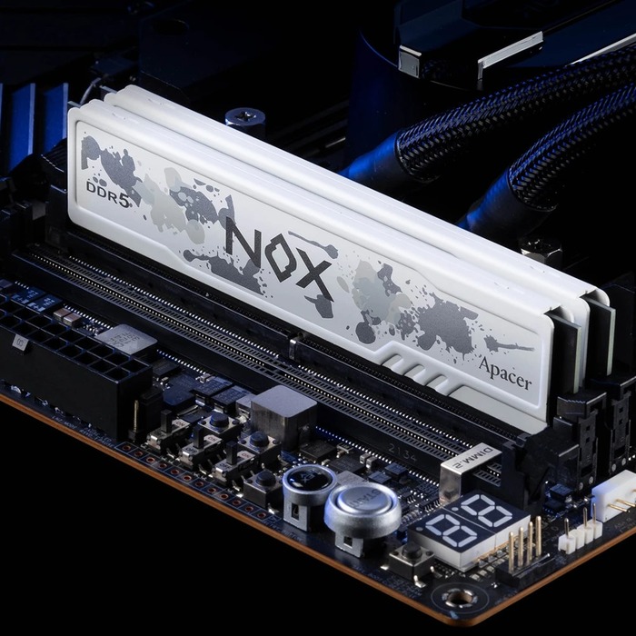 Оперативная память Apacer NOX White DDR5 6000MHz, AH5U16G60C622MWAA-1, 16 Гб №2