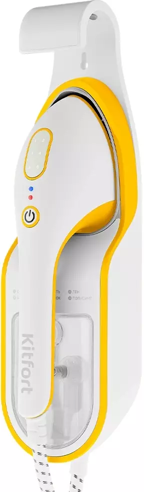 Отпариватель Kitfort КТ-9130-1, Белый/желтый детальное изображение - 1