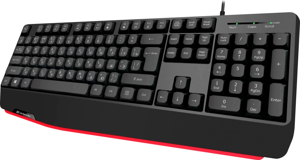 Клавиатура Defender Atom HB-546, 45546, Черный детальное изображение - 5