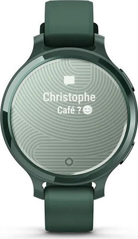 Смарт-часы Garmin Lily 2 Active, 38 мм, с яшмовым зеленым безелем, силиконовый ремешок детальное изображение - 6
