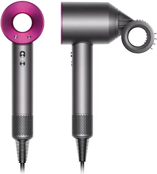 Фен Dyson Supersonic HD15 HK, Nickel/Fuchsia детальное изображение - 2