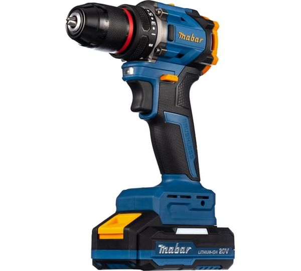 Аккумуляторная дрель-шуруповерт MABAR 5502-МК-2.0АН, 20 В, 55 Нм, 2 А·ч  детальное изображение - 1