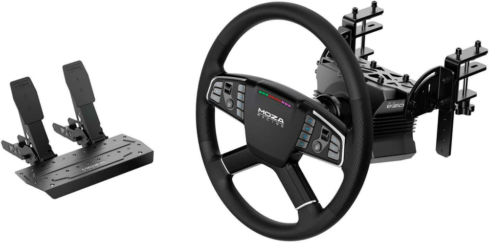 Руль MOZA Truck Driving Sim, Черный детальное изображение - 1