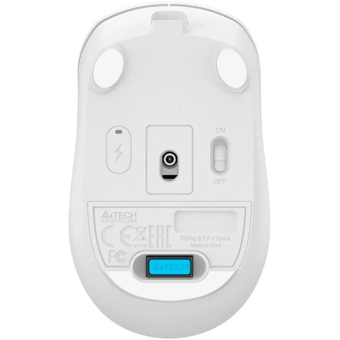 Мышь A4Tech Fstyler FG15C Air2 Silent, Белый №5