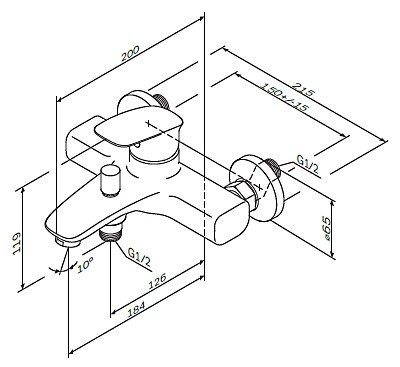 Смеситель AM-PM Spirit V2.1 F71A10000 детальное изображение - 3
