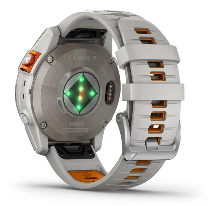 Смарт-часы Garmin Fenix 7 Sapphire Solar, 47 мм, Белый №4