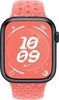 Умные часы Apple Watch Series 9 Midnight Aluminum Case GPS + Cellular with Nike Sport Band Magic Ember, 45 mm, Магический уголек вариант - 2