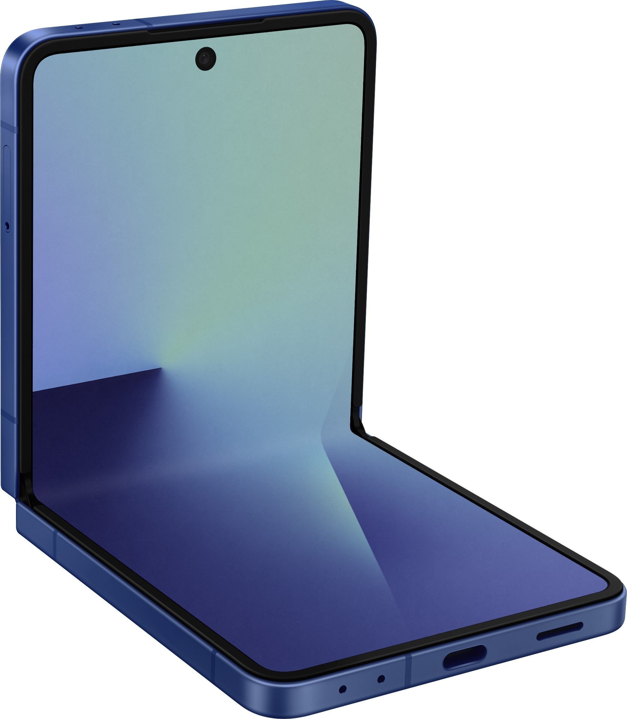Смартфон Samsung Galaxy Z Flip7 12/256 ГБ, Синий, nano-SIM + eSIM детальное изображение - 2
