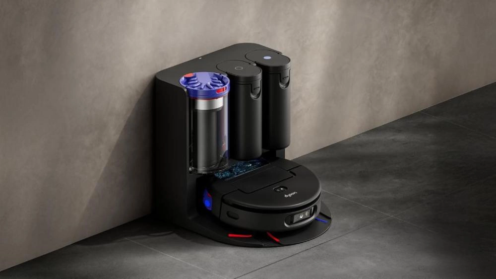 Робот-пылесос Dyson Spot+Scrub AI, Черный детальное изображение - 2
