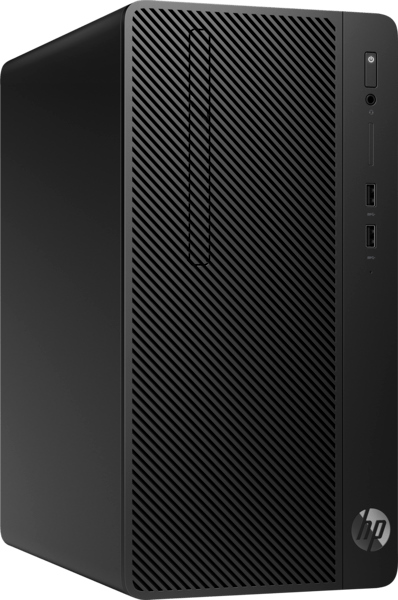 Персональный компьютер HP 290 G4 MT, 123N2EA, Intel Core i3 10100, RAM 4 Гб, HDD 1 Тб, Intel UHD Graphics, без ОС, Черный детальное изображение - 1