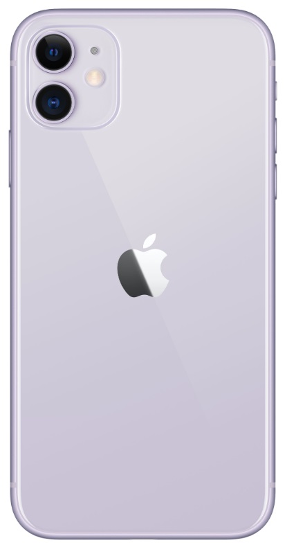 Смартфон Apple iPhone 11 64 Гб, Фиолетовый, nano SIM + eSIM детальное изображение - 3