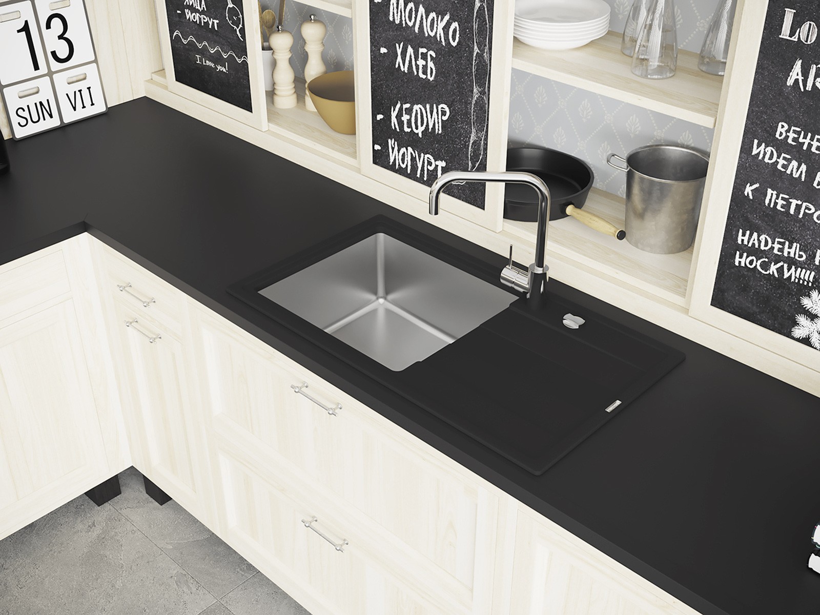 Кухонная мойка Florentina Combi 860  детальное изображение - 6