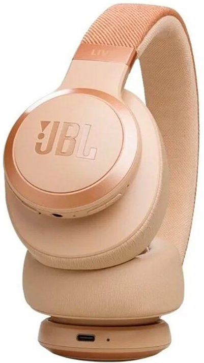 Беспроводные наушники JBL Live 770NC, Песочный детальное изображение - 4