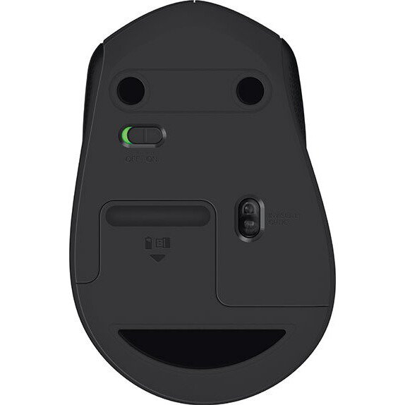 Мышь Logitech M330 Silent Plus  (910-004909910-004924), Черный детальное изображение - 4