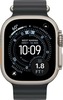 Умные часы Apple Watch Ultra 3 49 мм, Natural Titanium Case with Black Ocean Band, Черный вариант - 2