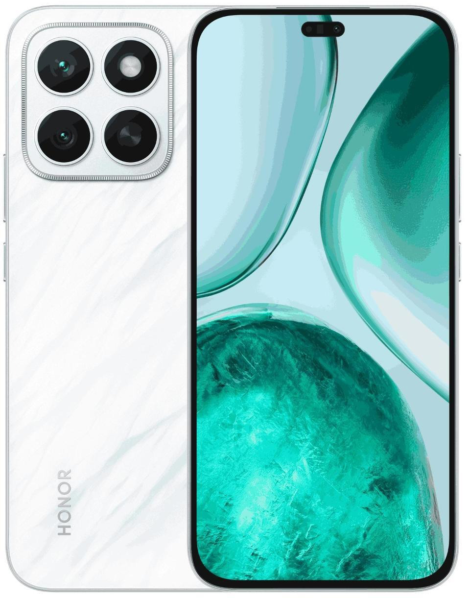 Смартфон Honor X8c 6/128 Гб, Лунный белый, Dual nano-SIM детальное изображение - 1