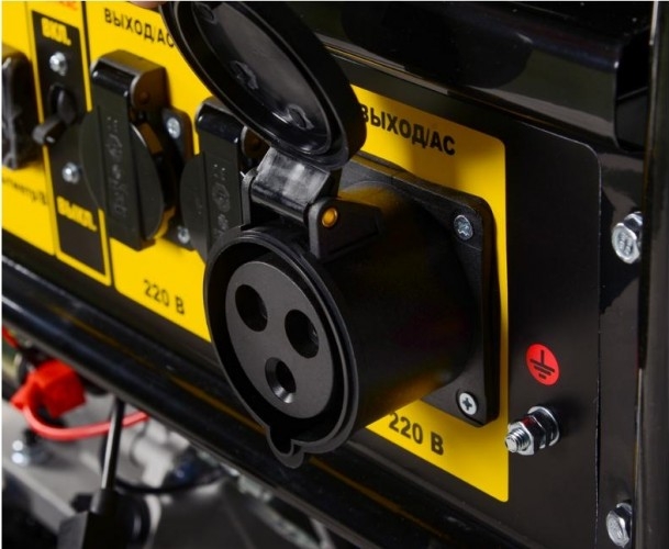 Генератор бензиновый HUTER DY11000LX 64/1/72, 8.5 кВт, Черный детальное изображение - 6