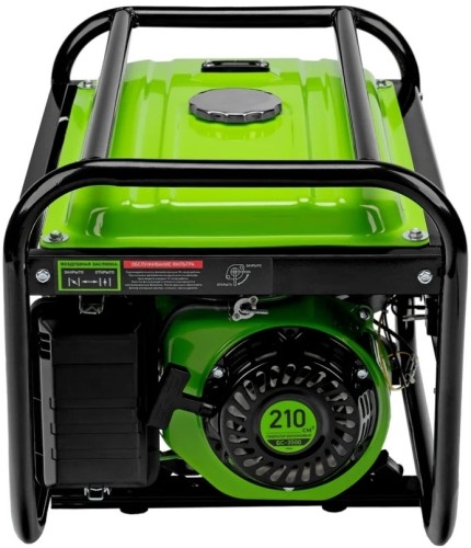 Генератор бензиновый СИБРТЕХ БС-3500 94544, 2.8 кВт, Зеленый детальное изображение - 5