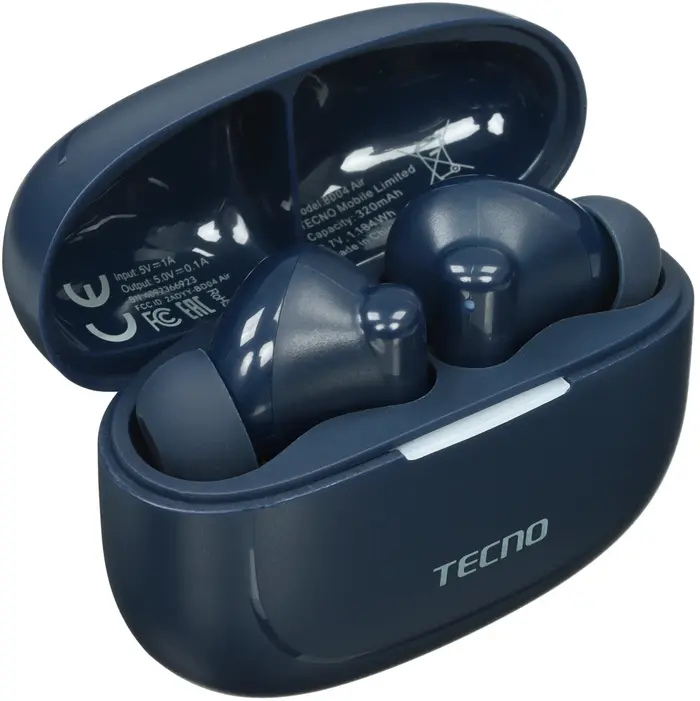 Беспроводные наушники Tecno Buds 4 Air, Синий №6