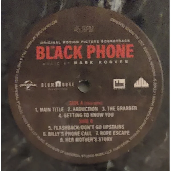 Виниловая пластинка OST Mark Korven – The Black Phone – Coloured 2LP детальное изображение - 5