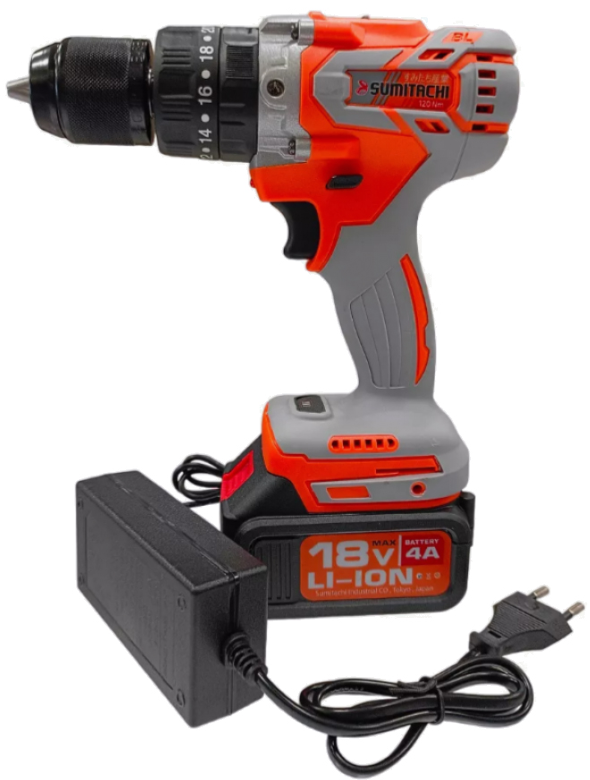 Шуруповерт для зимней рыбалки SUMITACHI 10101, 18 В, 120 Нм, 4 А·ч детальное изображение - 1