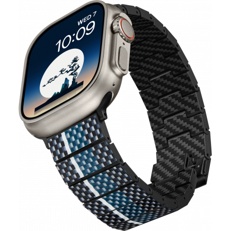 Карбоновый браслет Pitaka для Apple Series, Moon детальное изображение - 2
