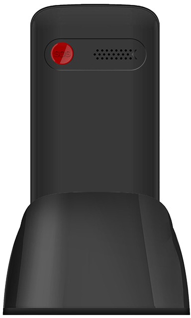 Кнопочный телефон Texet TM-B201, черный детальное изображение - 4