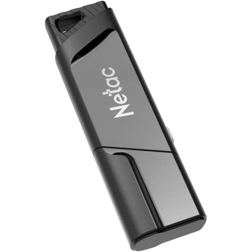 USB Flash накопитель Netac U336S USB3.0 256 ГБ, черный детальное изображение - 3