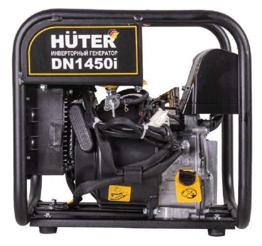 Генератор бензиновый HUTER DN1450i 64/10/17, 1.1 кВт, Черный детальное изображение - 6