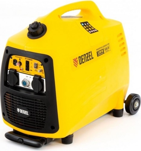 Генератор бензиновый Denzel GT-3200iSE 94703, 3 кВт, Желтый детальное изображение - 1
