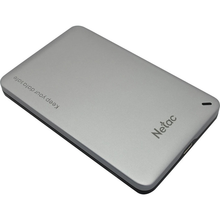 Внешний корпус для HDD Netac NT07WH12-30CC, Серебряный №1