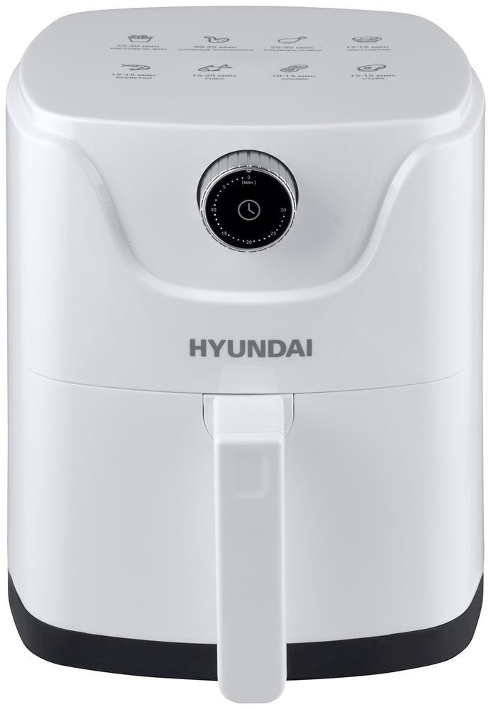 Аэрогриль Hyundai HYF-2052, 2,5 л, 1000 Вт, Белый №1