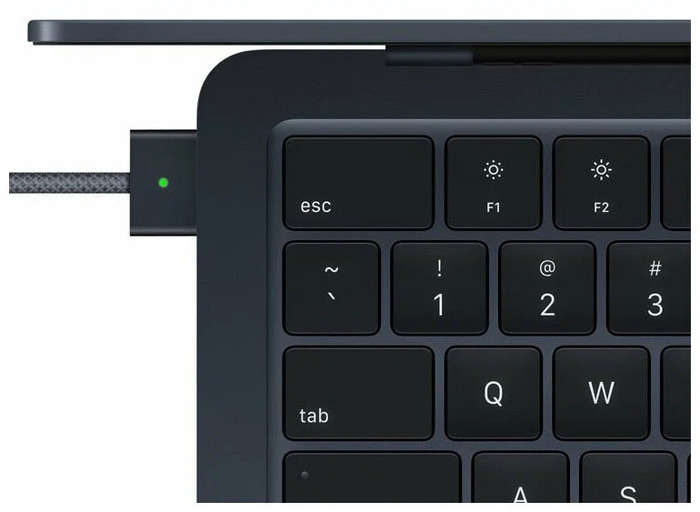 Ноутбук Apple MacBook Air 13 2022, RAM 8 ГБ, Полуночный черный, SSD 512 ГБ, Apple graphics 8-core №4