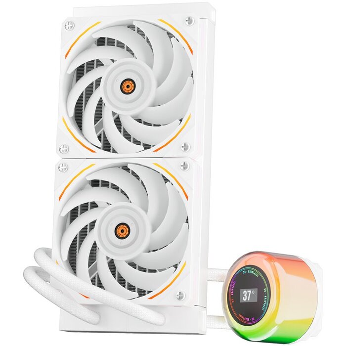 Система жидкостного охлаждения 1STPLAYER CC 240, Белый №4