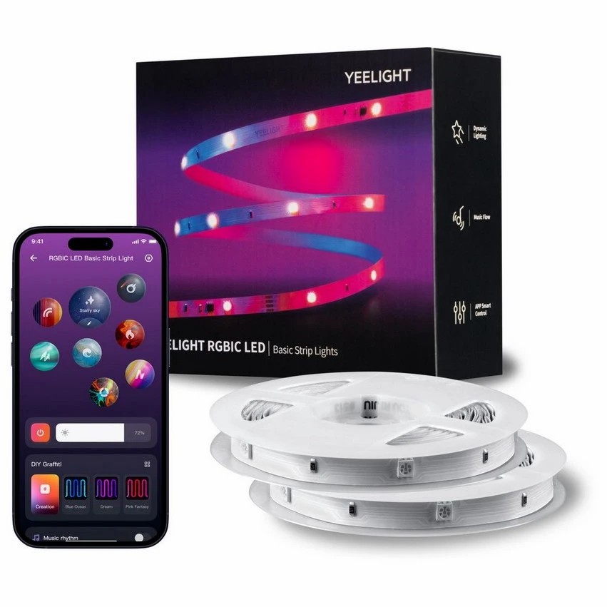 Умная светодиодная лента Yeelight YLYDD-0039, 24 Вт, Белый детальное изображение - 1