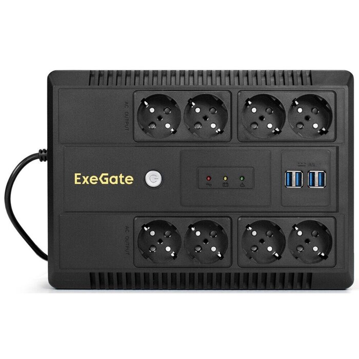 ИБП ExeGate NEO NNB-850.LED.AVR.8SH.CH №2