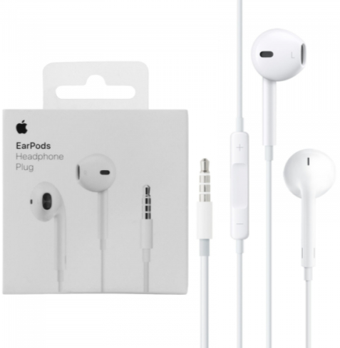 Наушники Apple EarPods 3.5 мм, Белый детальное изображение - 5