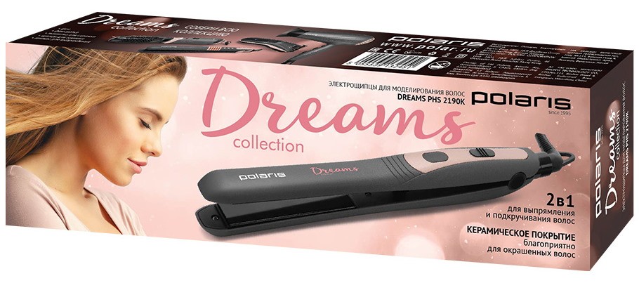 Стайлер Polaris Dreams Collection PHS 2190K, Черный детальное изображение - 4