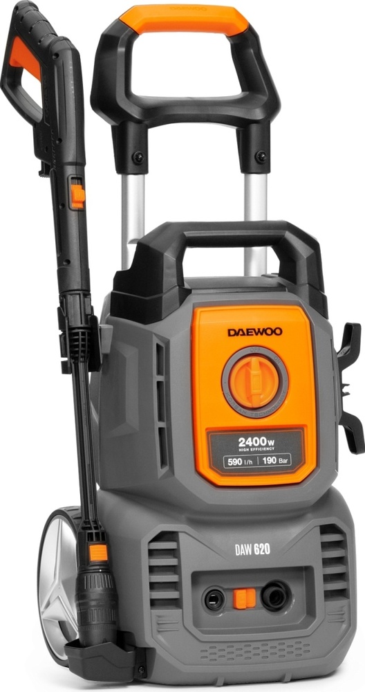Автомойка DAEWOO DAW 620, 2.4 кВт, 190 бар, Серый/Оранжевый №2