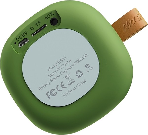 Портативная колонка Hoco BS31 Bright sound, Зеленый детальное изображение - 3
